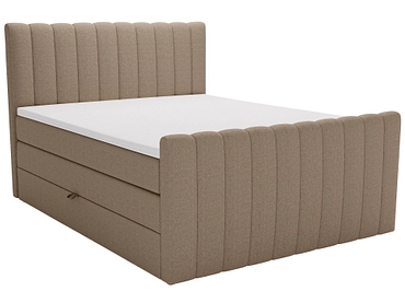 Boxspring WINTER marrone