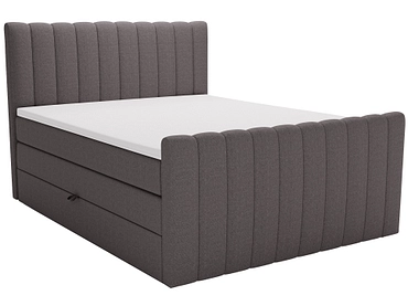 Boxspringbett WINTER anthrazit