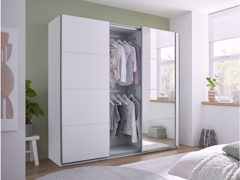 Armadio ante scorrevoli CAPRI bianco