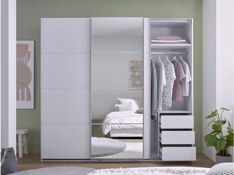 Armadio ante scorrevoli CAPRI bianco