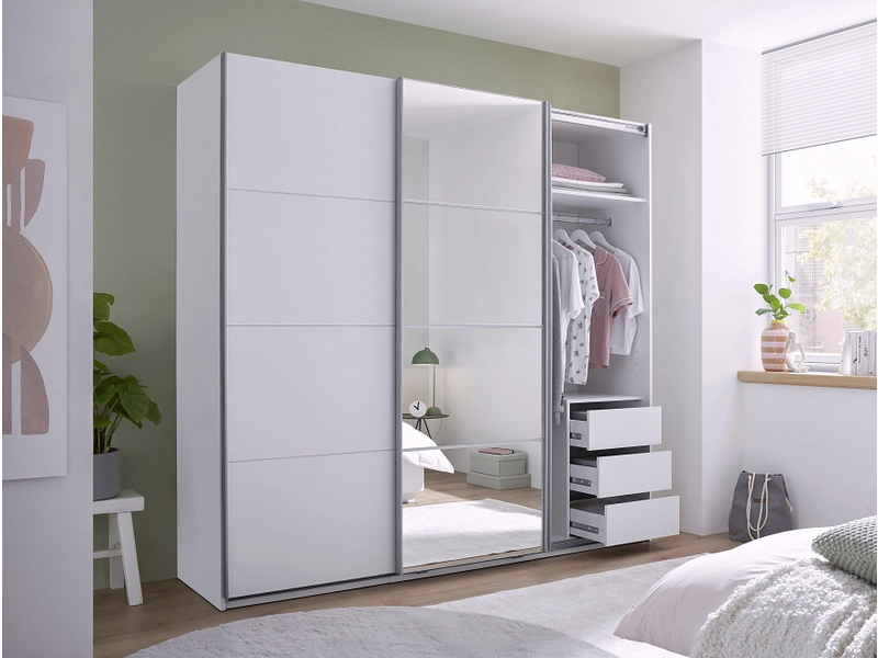 Armadio ante scorrevoli CAPRI bianco