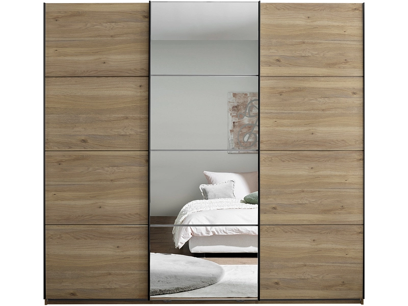 Armoire portes coulissantes CAPRI chêne