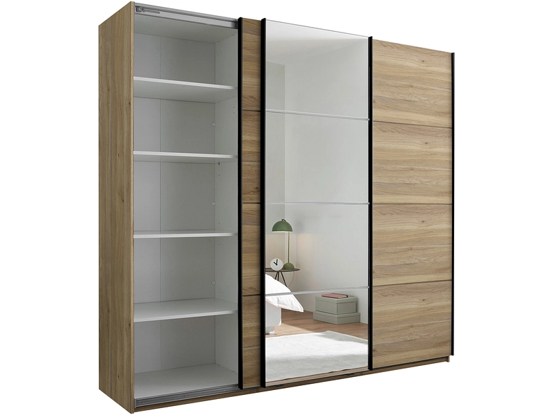 Armoire portes coulissantes CAPRI chêne