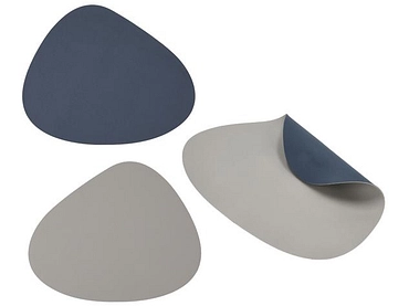 Set de table TWIST pvc bleu