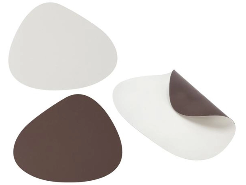 Tischset TWIST PVC braun Tischset TWIST PVC braun
