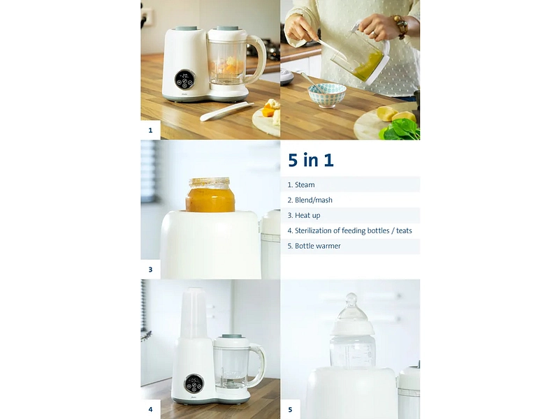 ALECTO Robot multifonction pour bébés ALECTO Robot multifonction pour bébés