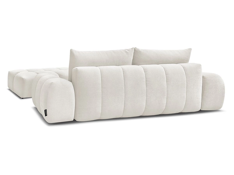 Canapé 3 places avec pouf BOBOCHIC EVEREST