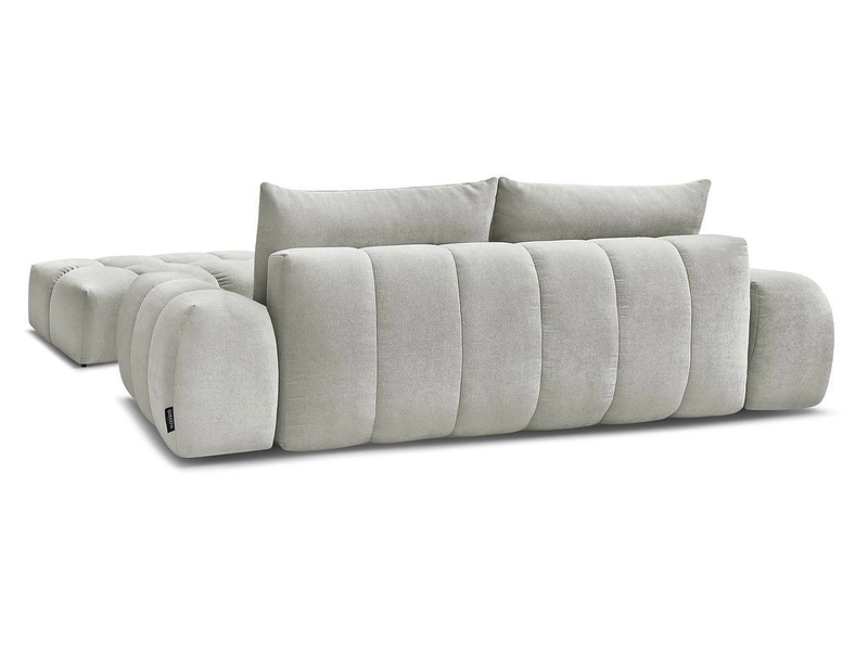 Canapé 3 places avec pouf BOBOCHIC EVEREST