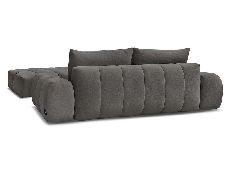 Canapé 3 places avec pouf BOBOCHIC EVEREST