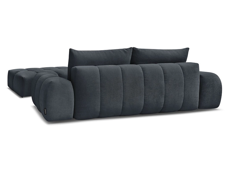 Canapé 3 places avec pouf BOBOCHIC EVEREST