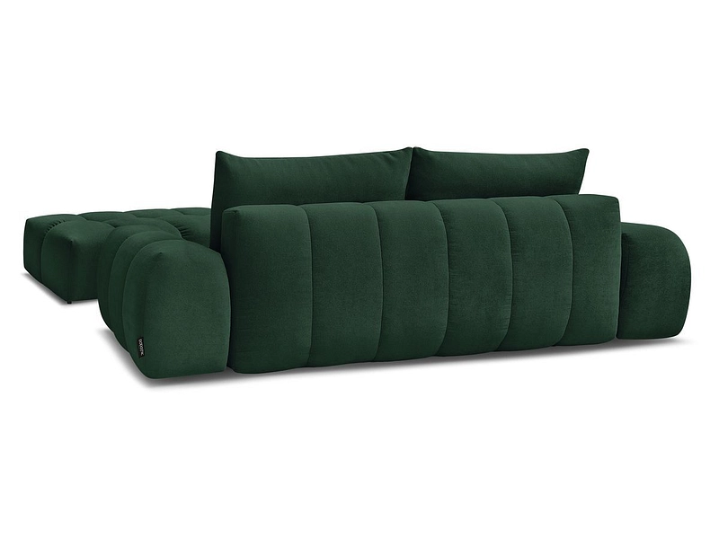 Canapé 3 places avec pouf BOBOCHIC EVEREST