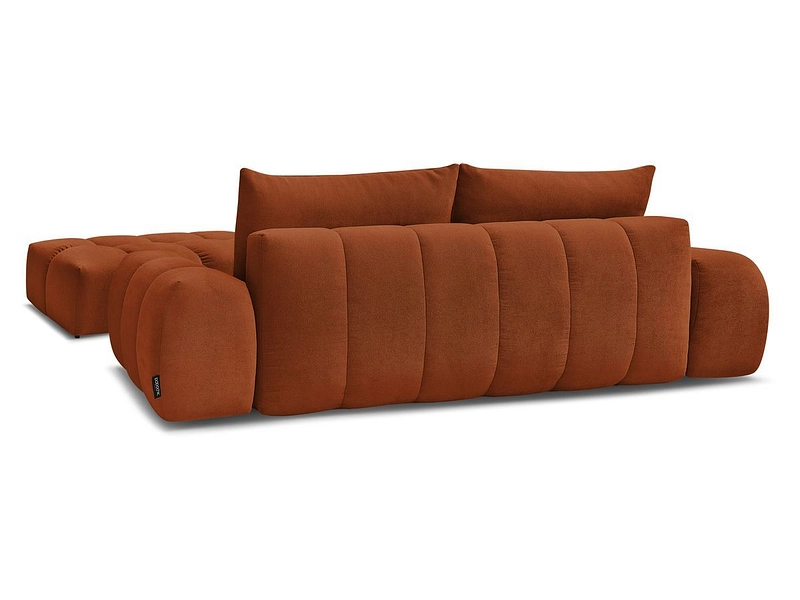 Canapé 3 places avec pouf BOBOCHIC EVEREST