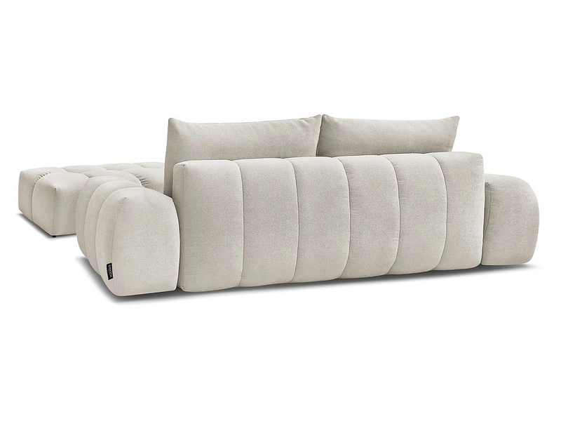 Canapé 3 places avec pouf BOBOCHIC EVEREST