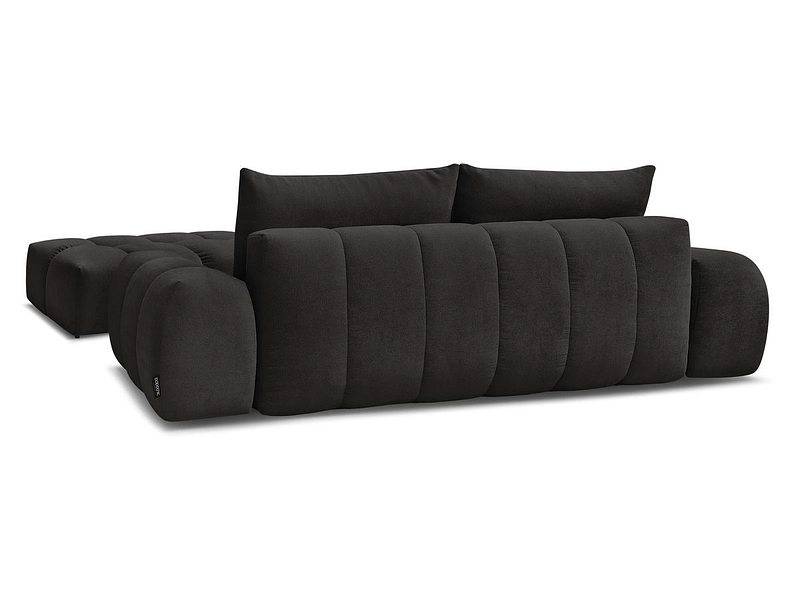 Canapé 3 places avec pouf BOBOCHIC EVEREST