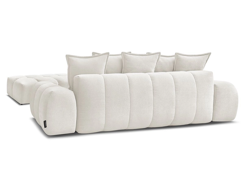 Canapé 3 places avec pouf BOBOCHIC EVEREST