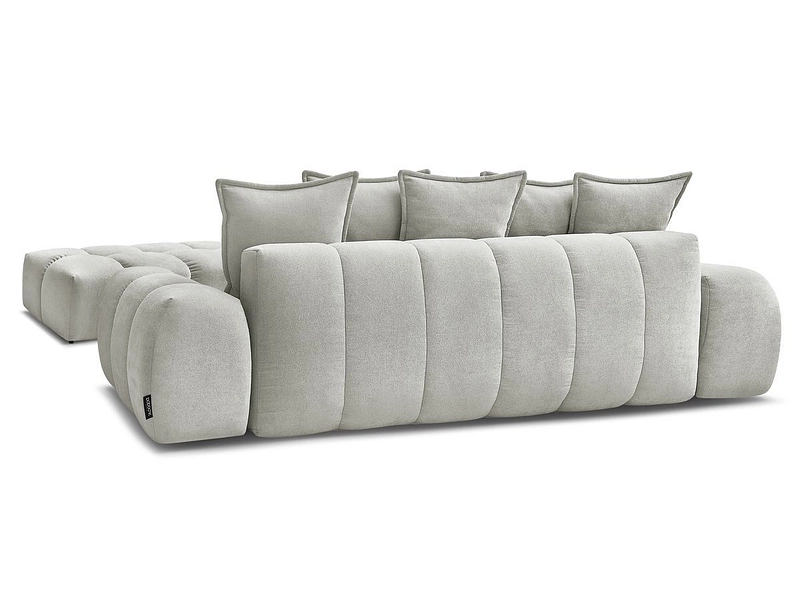 Canapé 3 places avec pouf BOBOCHIC EVEREST