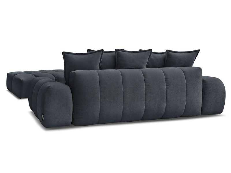 Canapé 3 places avec pouf BOBOCHIC EVEREST