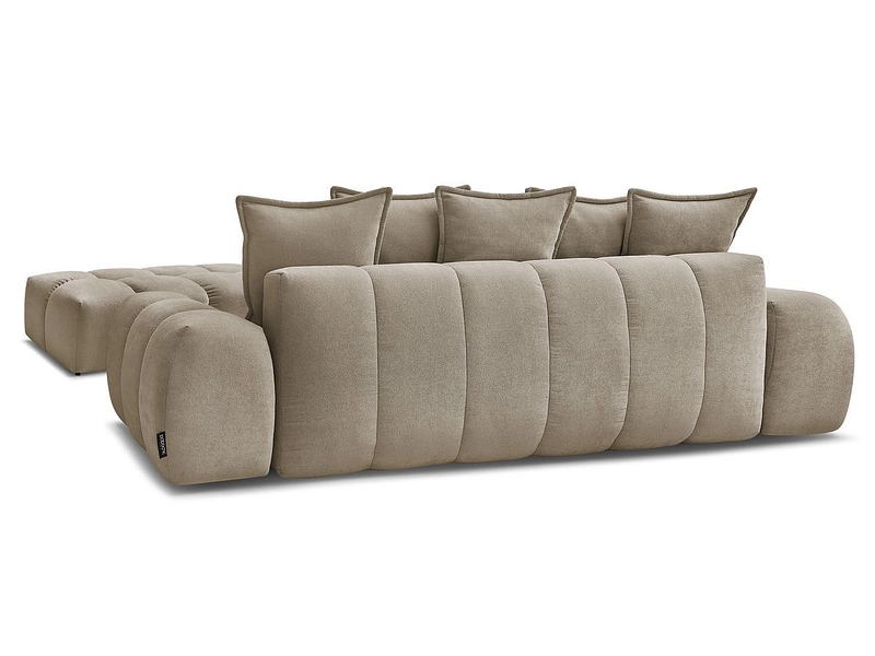 Canapé 3 places avec pouf BOBOCHIC EVEREST