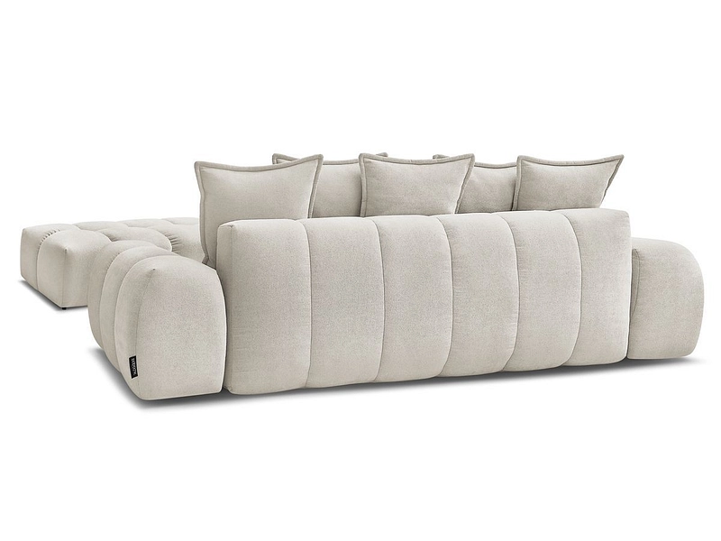 Canapé 3 places avec pouf BOBOCHIC EVEREST