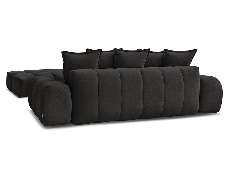 Canapé 3 places avec pouf BOBOCHIC EVEREST