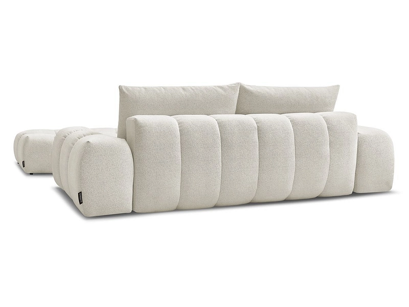 Canapé 3 places avec pouf BOBOCHIC EVEREST