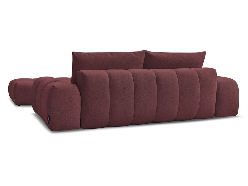 Canapé 3 places avec pouf BOBOCHIC EVEREST