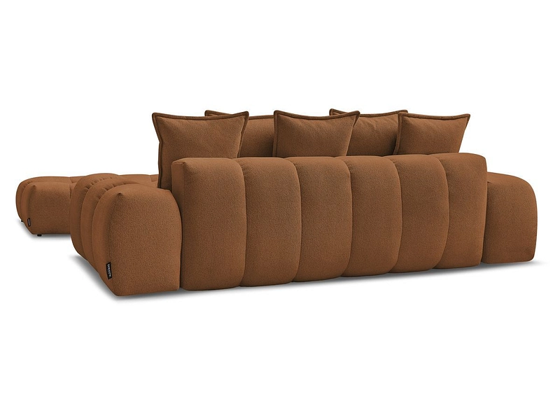 Canapé 3 places avec pouf BOBOCHIC EVEREST