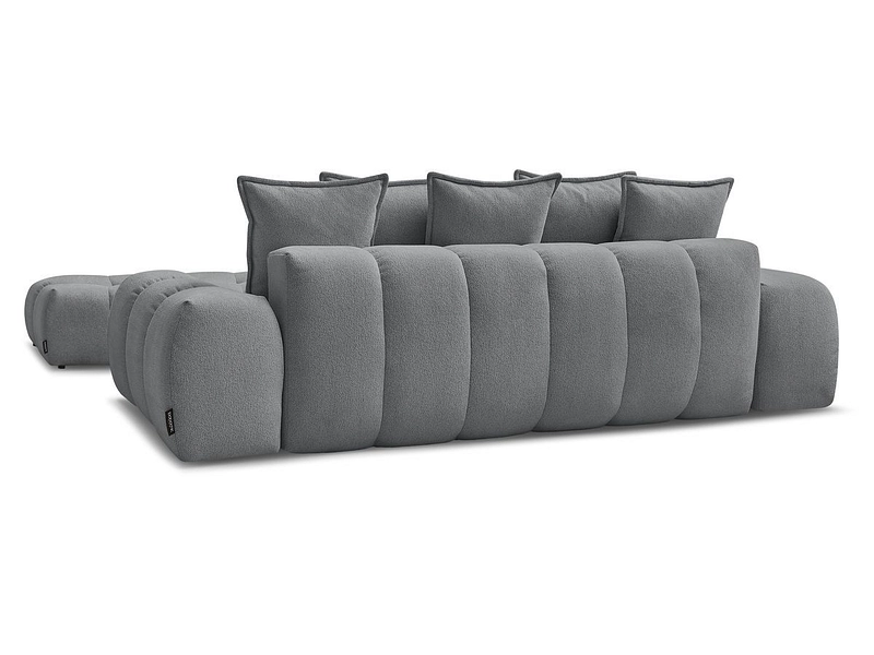 Canapé 3 places avec pouf BOBOCHIC EVEREST