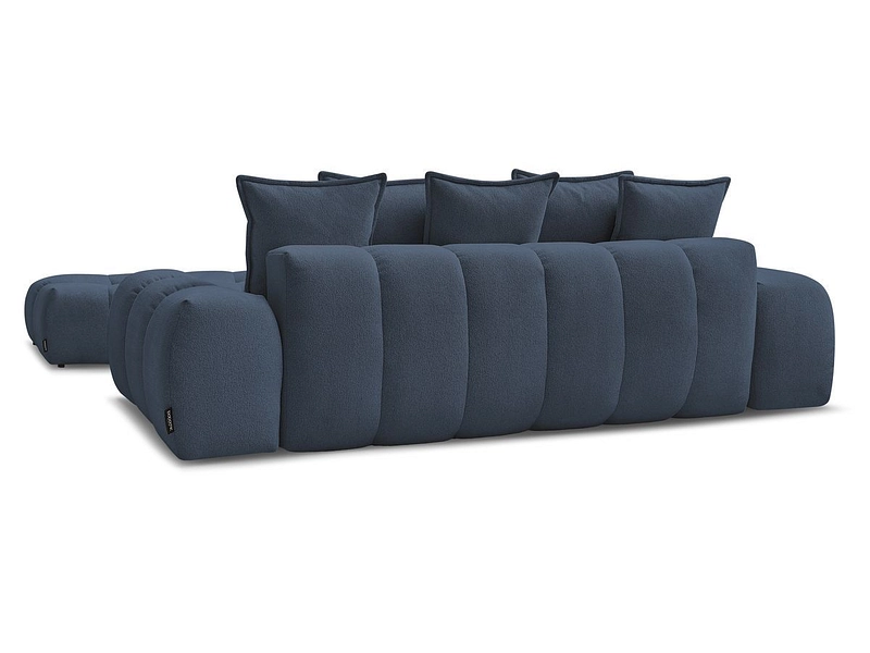 Canapé 3 places avec pouf BOBOCHIC EVEREST