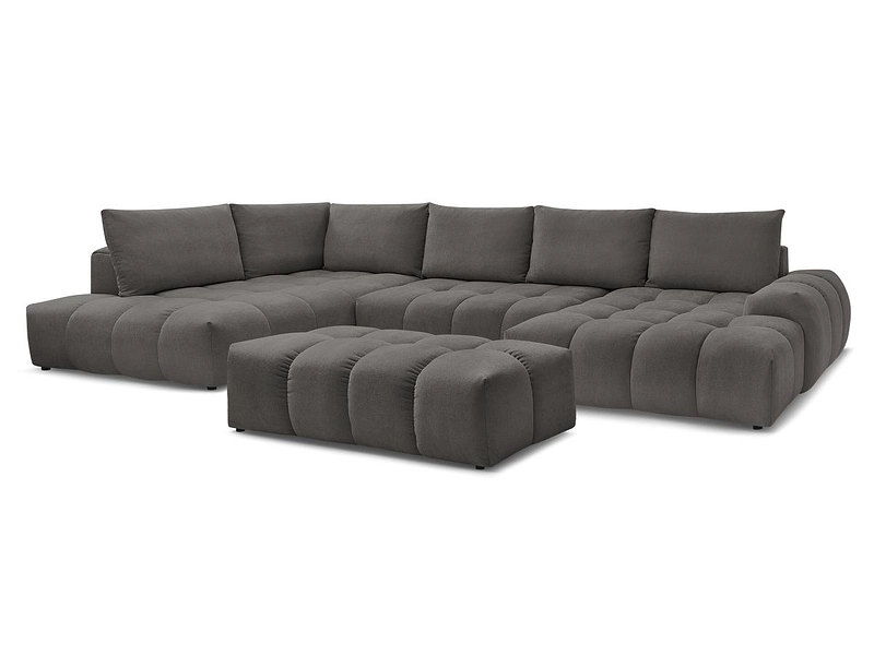 Panorama-Ecksofa mit Hocker BOBOCHIC EVEREST