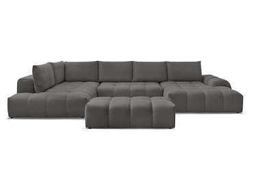 Panorama-Ecksofa mit Hocker BOBOCHIC EVEREST