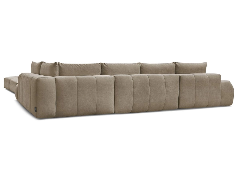 Panorama-Ecksofa mit Hocker BOBOCHIC EVEREST