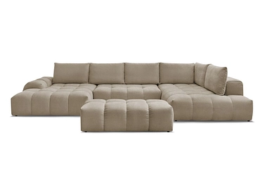 Panorama-Ecksofa mit Hocker BOBOCHIC EVEREST