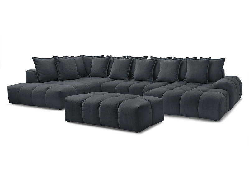 Panorama-Ecksofa mit Hocker BOBOCHIC EVEREST