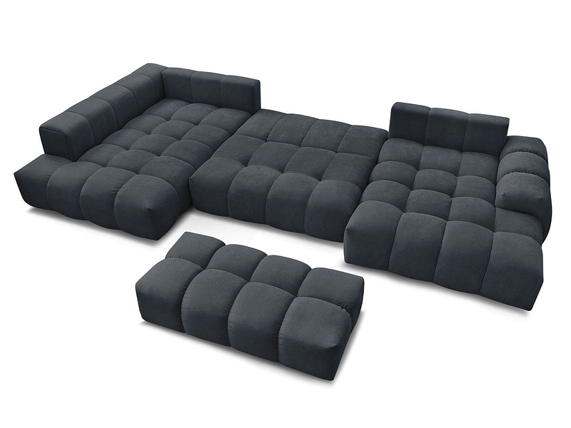 Panorama-Ecksofa mit Hocker BOBOCHIC EVEREST