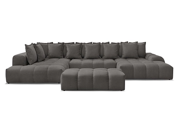 Panorama-Ecksofa mit Hocker BOBOCHIC EVEREST