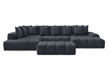 Panorama-Ecksofa mit Hocker BOBOCHIC EVEREST