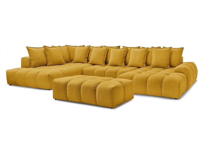 Panorama-Ecksofa mit Hocker BOBOCHIC EVEREST