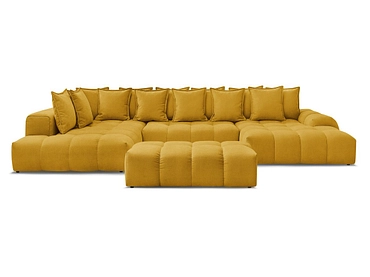 Panorama-Ecksofa mit Hocker BOBOCHIC EVEREST