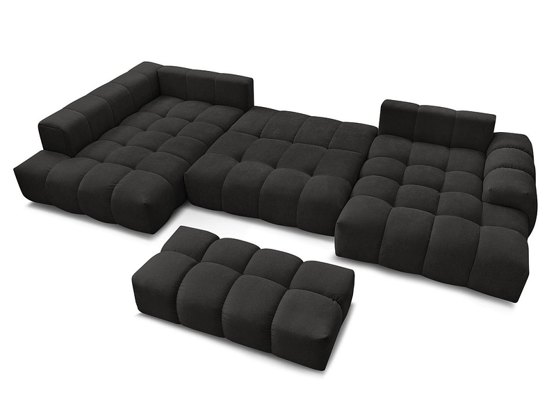Panorama-Ecksofa mit Hocker BOBOCHIC EVEREST