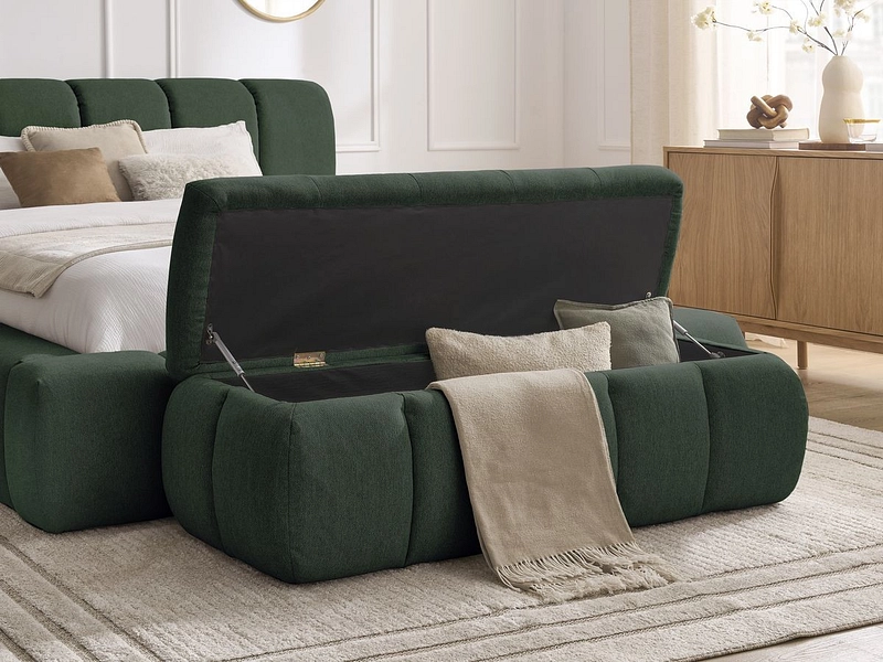 Lit coffre avec coffre de lit BOBOCHIC DENALI