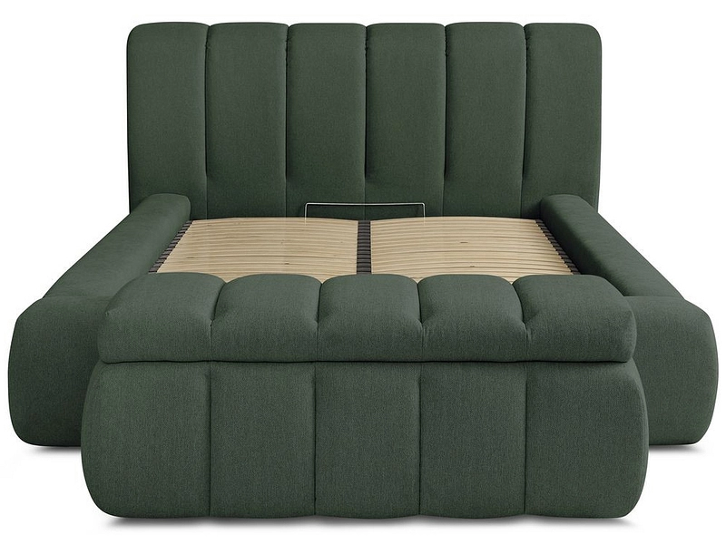 Lit coffre avec coffre de lit BOBOCHIC DENALI