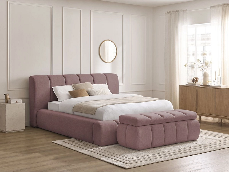 Lit coffre avec coffre de lit BOBOCHIC DENALI