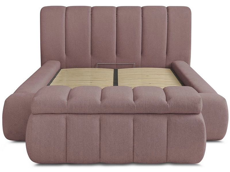 Lit coffre avec coffre de lit BOBOCHIC DENALI