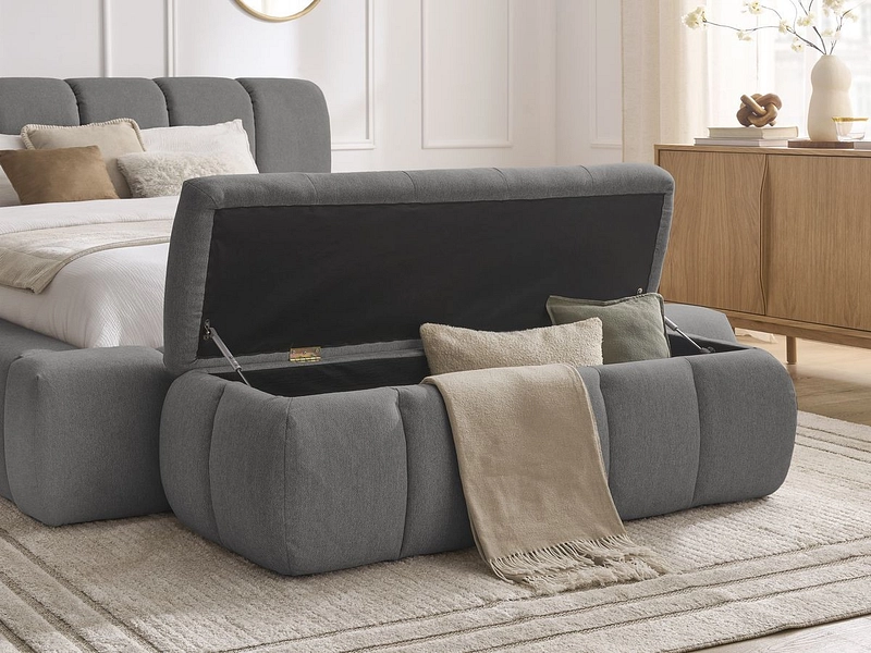 Lit coffre avec coffre de lit BOBOCHIC DENALI