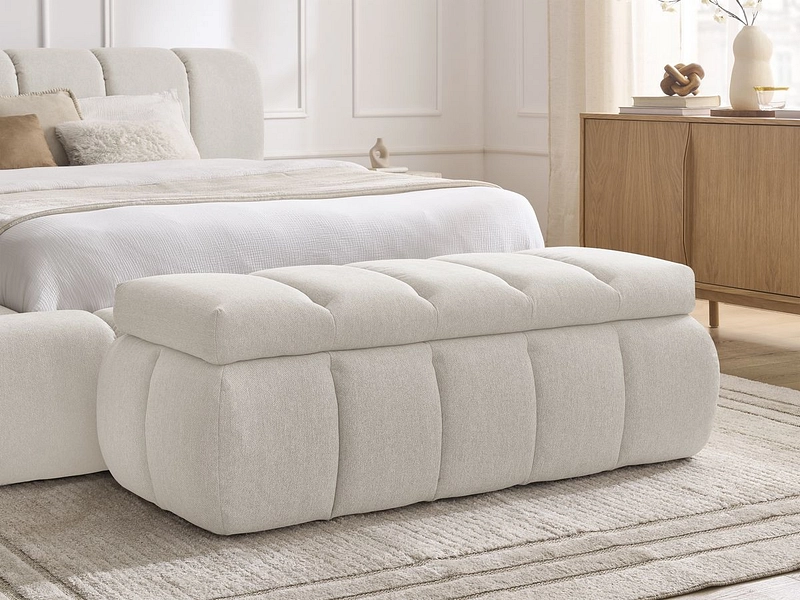 Lit coffre avec coffre de lit BOBOCHIC DENALI