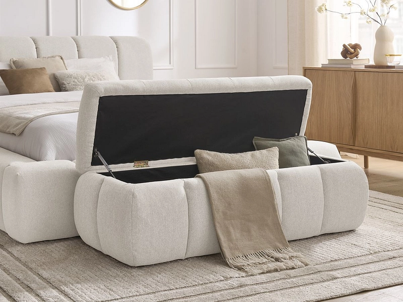 Lit coffre avec coffre de lit BOBOCHIC DENALI