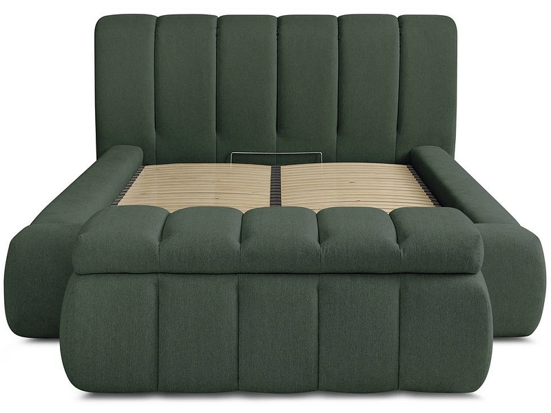 Lit coffre avec coffre de lit BOBOCHIC DENALI