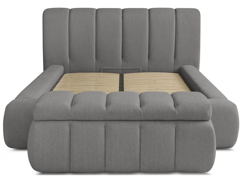 Lit coffre avec coffre de lit BOBOCHIC DENALI