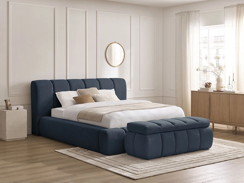 Lit coffre avec coffre de lit BOBOCHIC DENALI